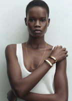 Signature bracelet gold