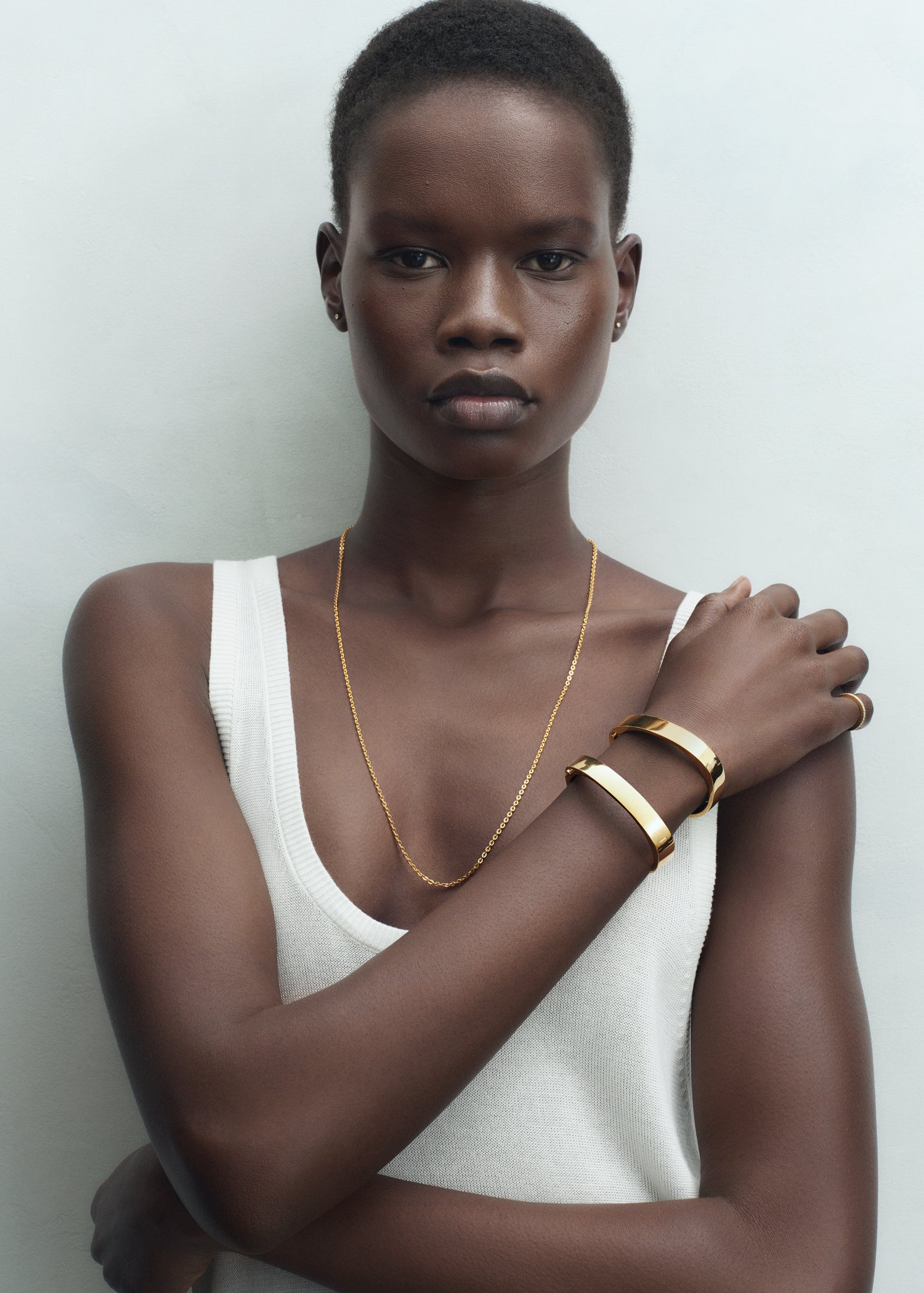 Signature bracelet gold