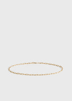 Crew-neck chain 18kt gold