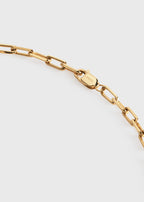 Crew-neck chain 18kt gold