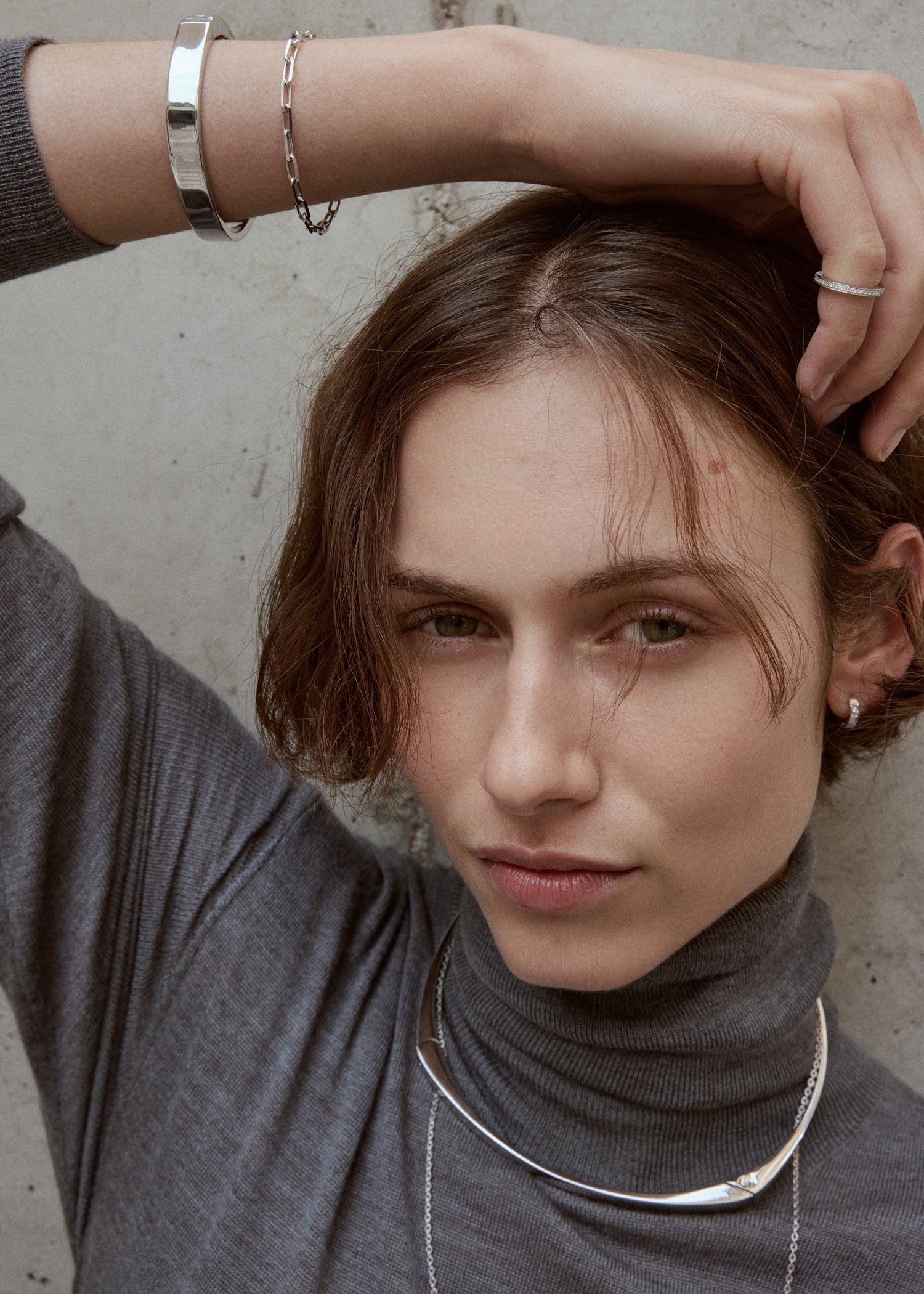 Signature bracelet silver