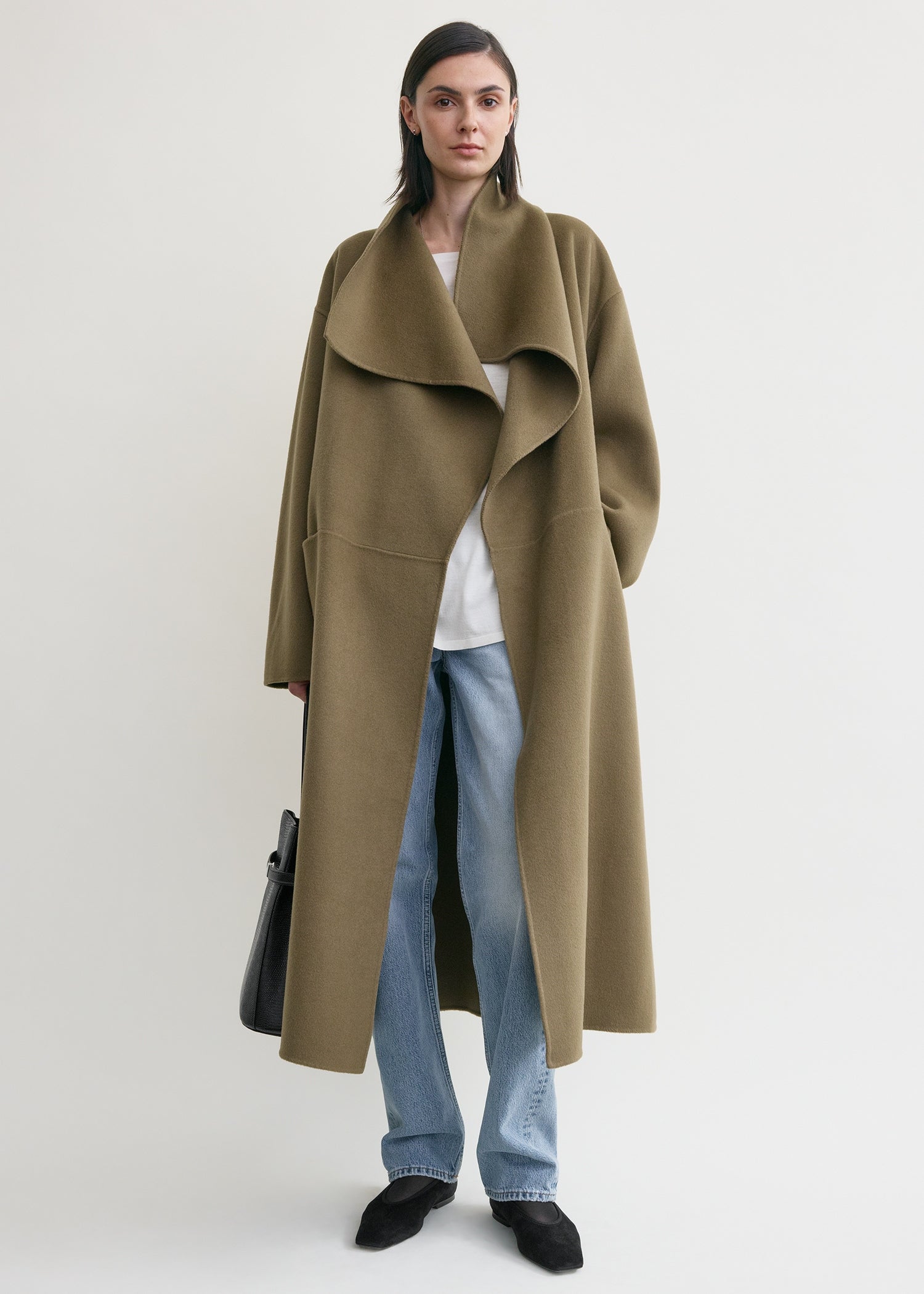Signature doublé coat hazel