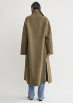 Signature doublé coat hazel
