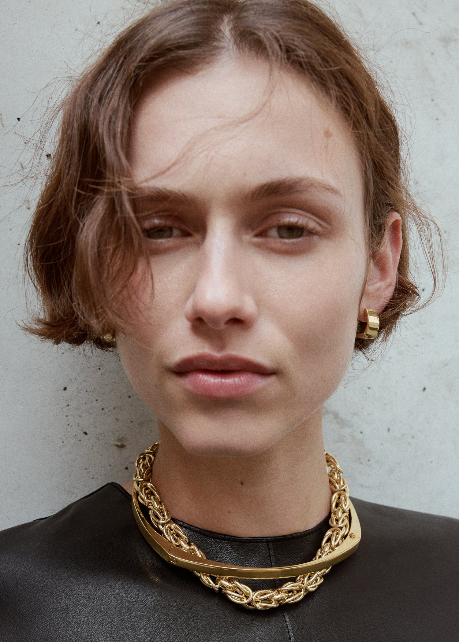 Signature hoops gold