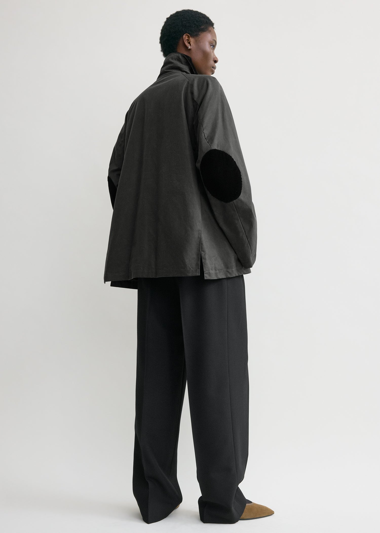 Country jacket washed black