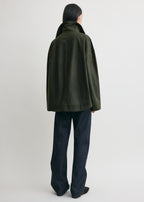 Zipped country jacket forest