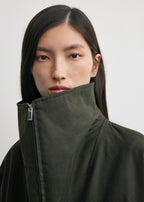 Zipped country jacket forest