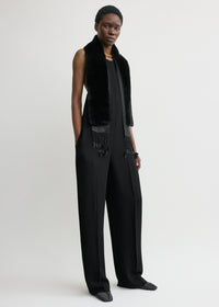Evening jumpsuit black