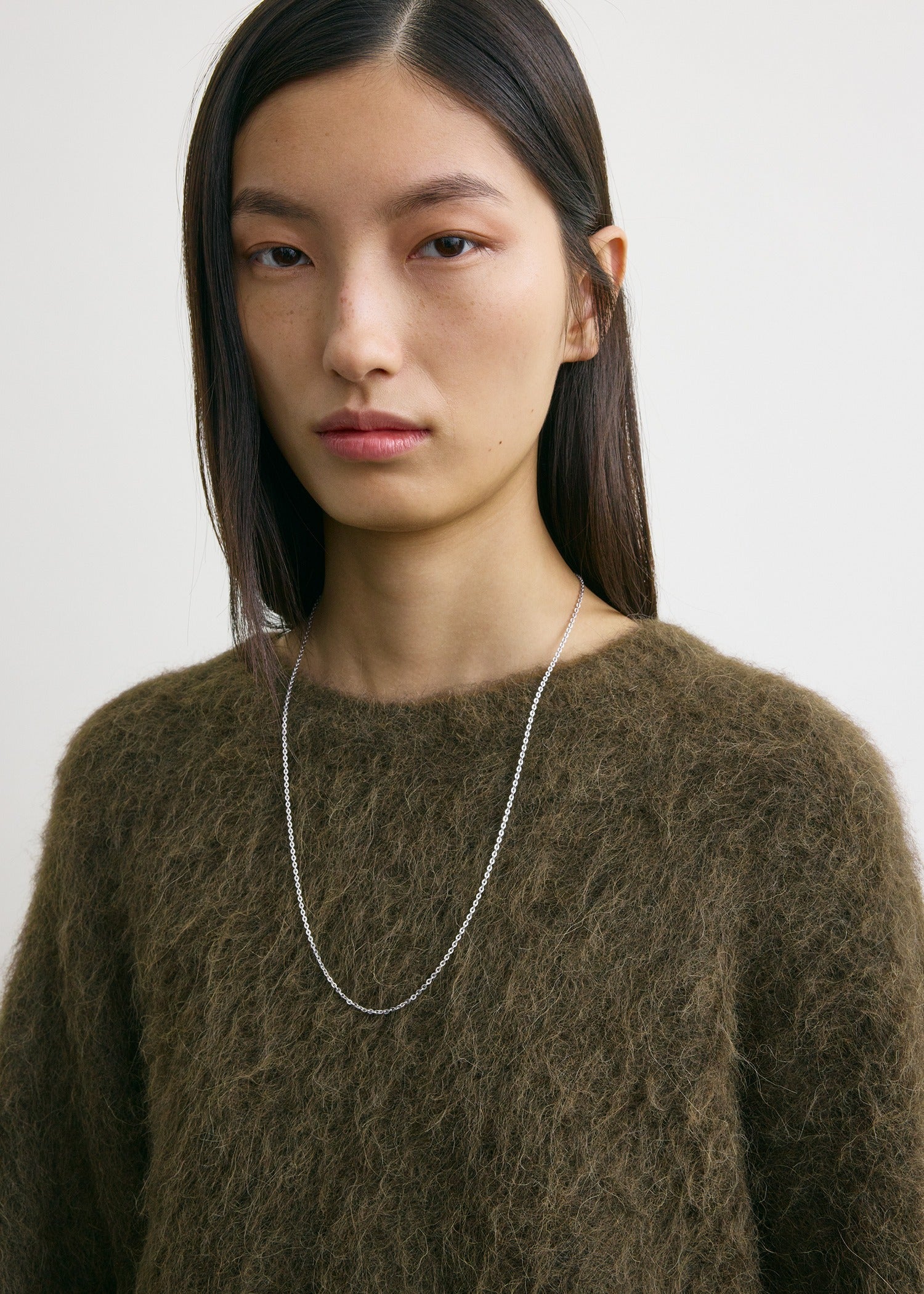 Boxy alpaca knit pepper