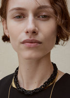 Byzantine collar black/gold