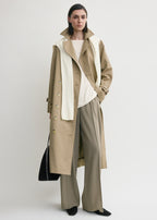 Signature trench khaki