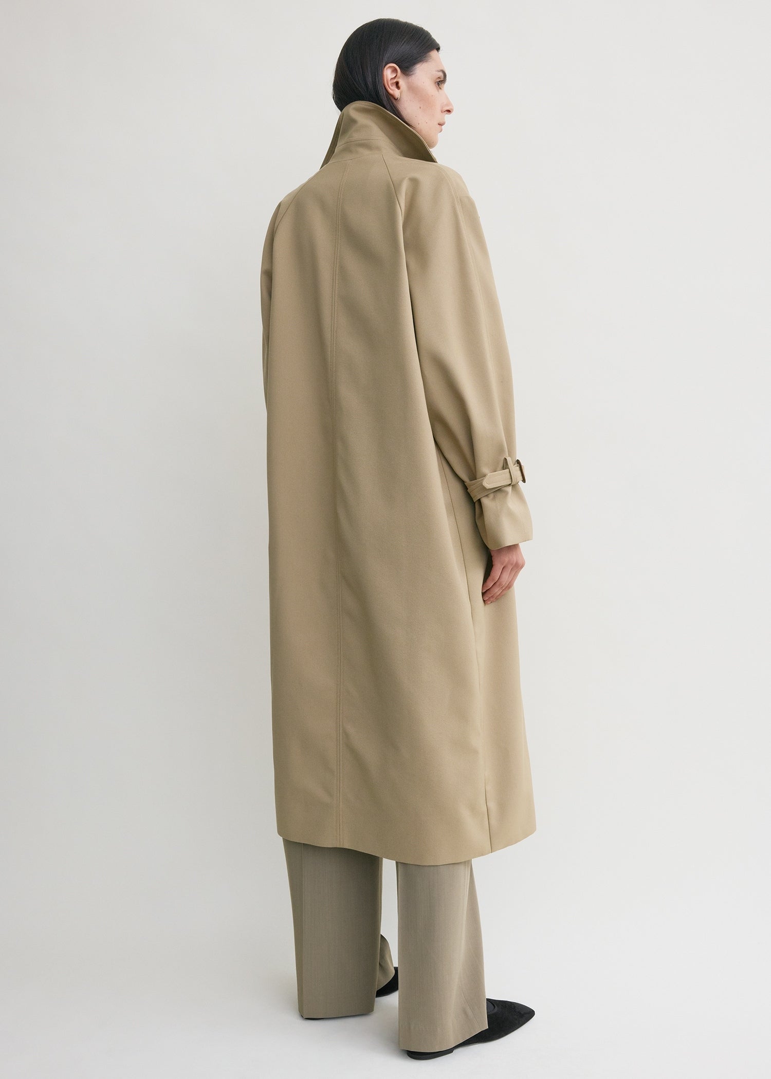 Signature trench khaki
