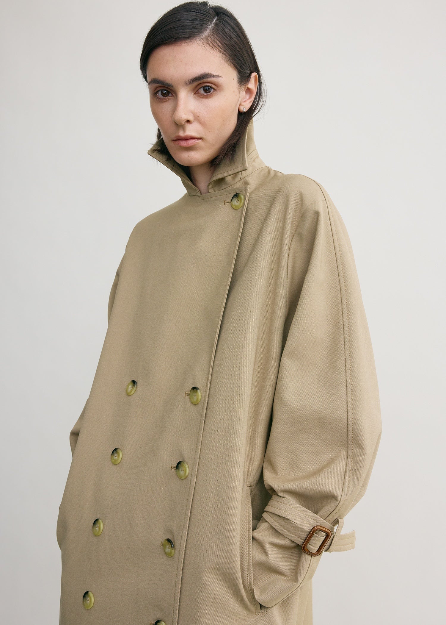 Signature trench khaki