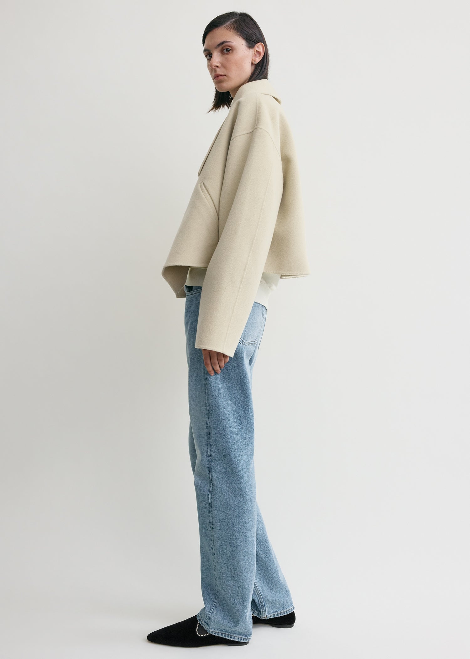 Signature doublé jacket peanut