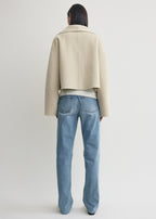 Signature doublé jacket peanut