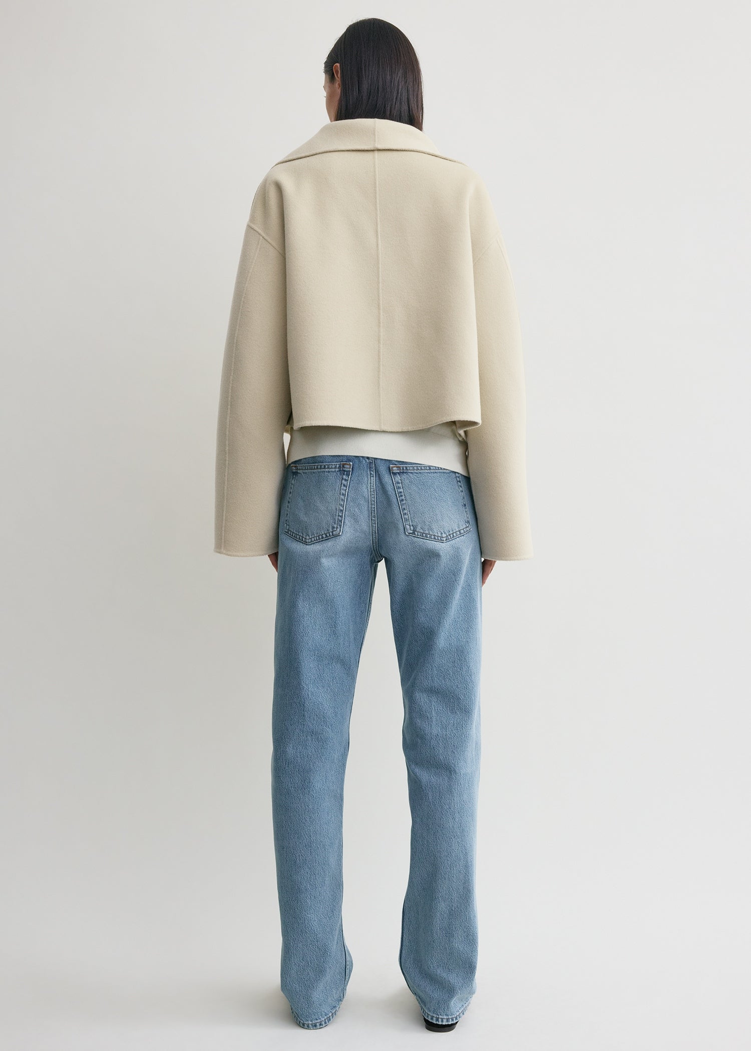 Signature doublé jacket peanut