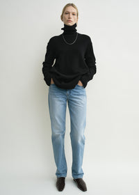 Cashmere turtleneck black