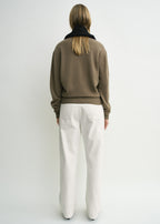 Classic cashmere crew knit hazel