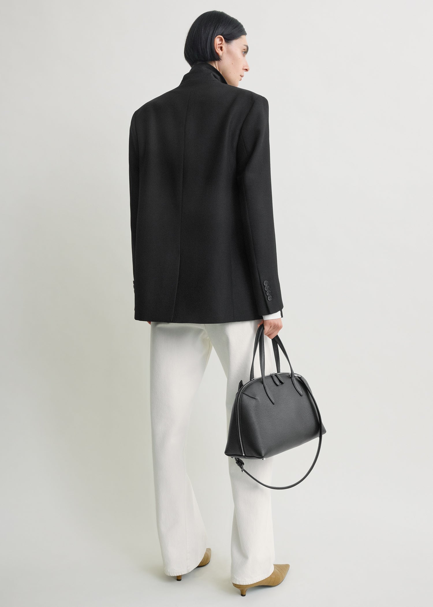 Tailored blazer black petite