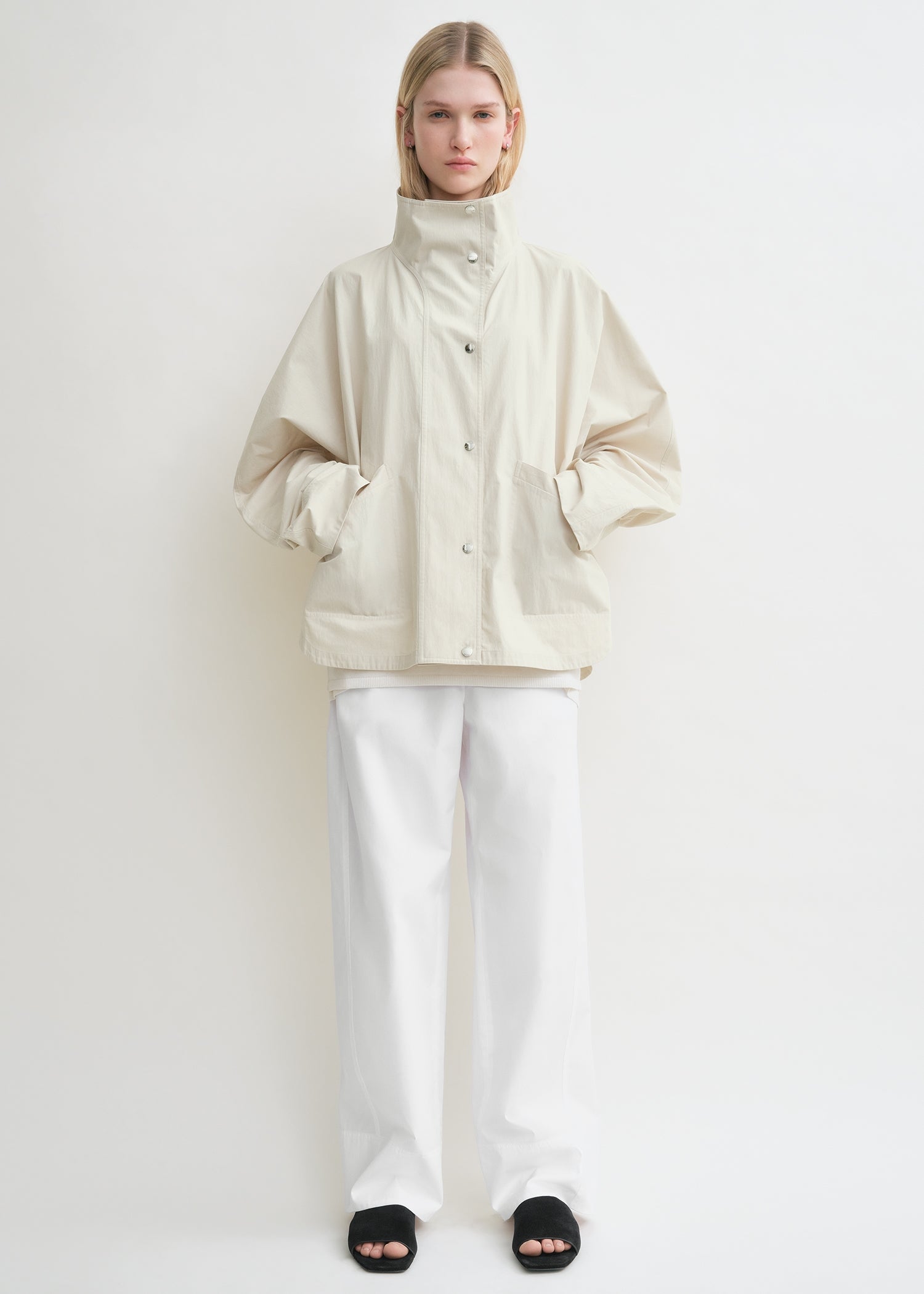 Summer parachute jacket oyster