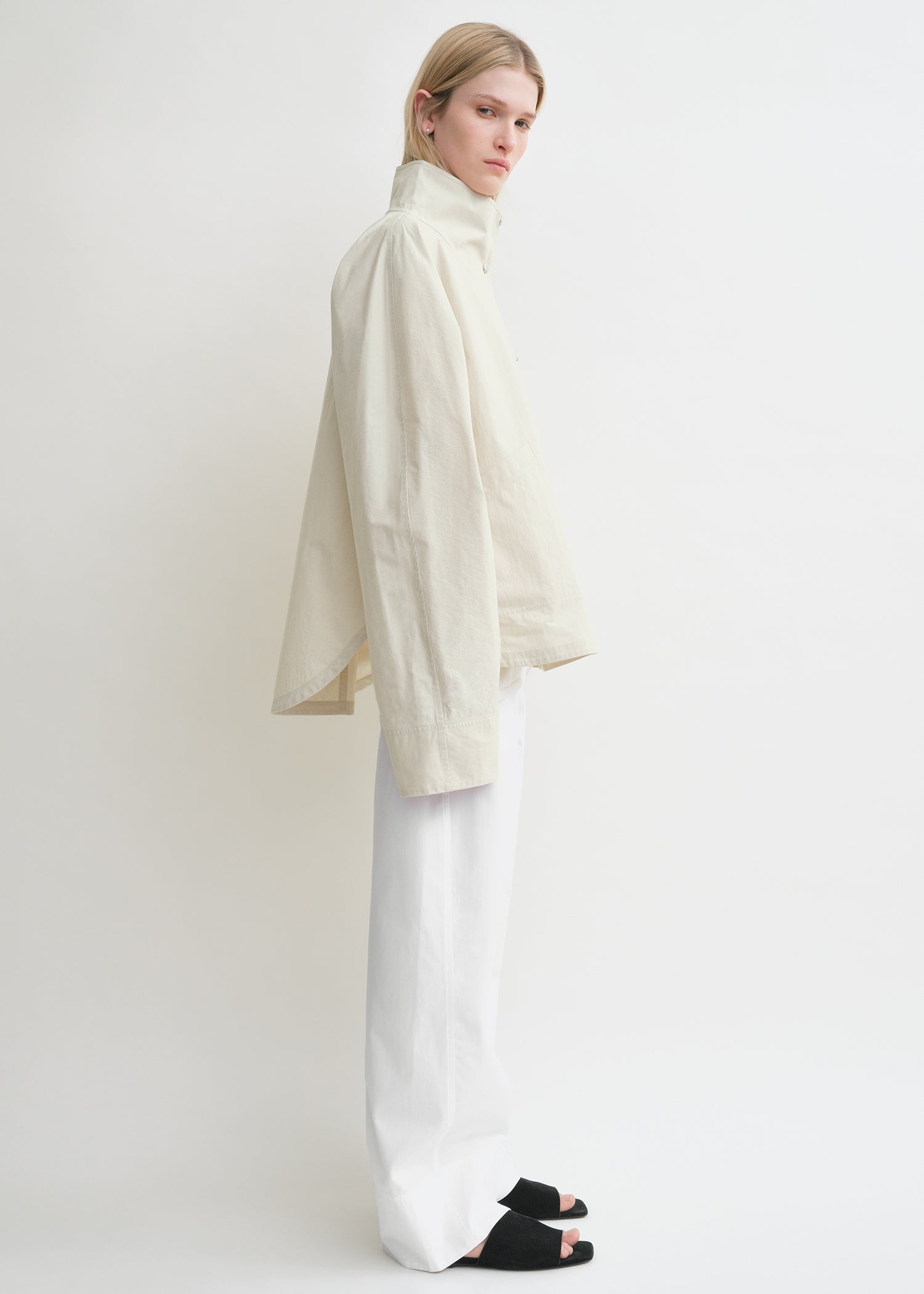 Summer parachute jacket oyster
