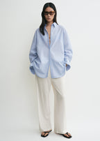 Oversized summer shirt sky