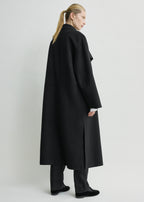 Signature doublé coat black
