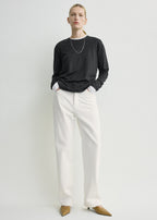 Classic long-sleeve tee black