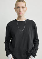 Classic long-sleeve tee black