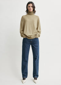 Merino turtleneck desert