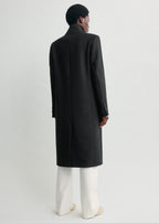 Classic winter coat black
