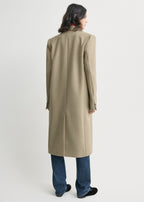 Classic winter coat biscuit