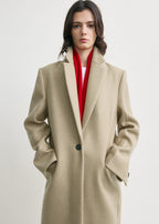 Classic winter coat biscuit