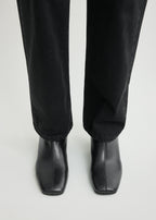 Day nappa ankle boots black