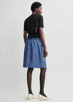 Striped mini skirt blue/navy