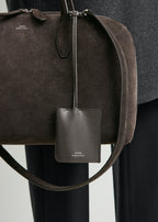 Leather keyring bark