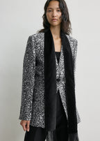 Smoking scarf black