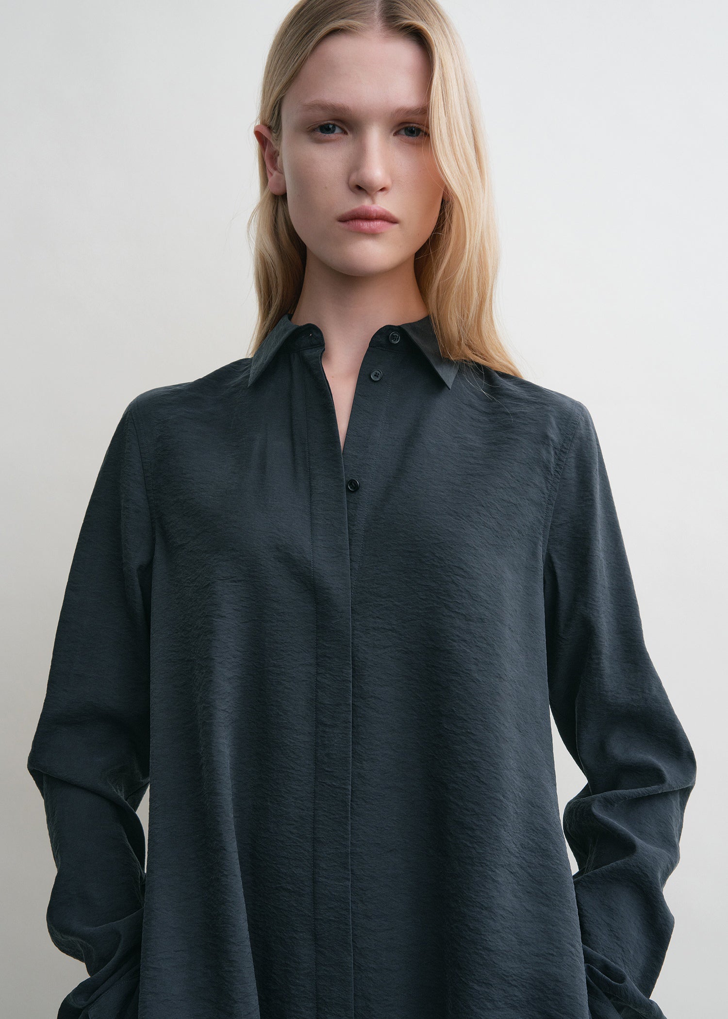 Parachute shirtdress nightfall petite