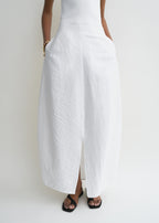 Parachute skirt white