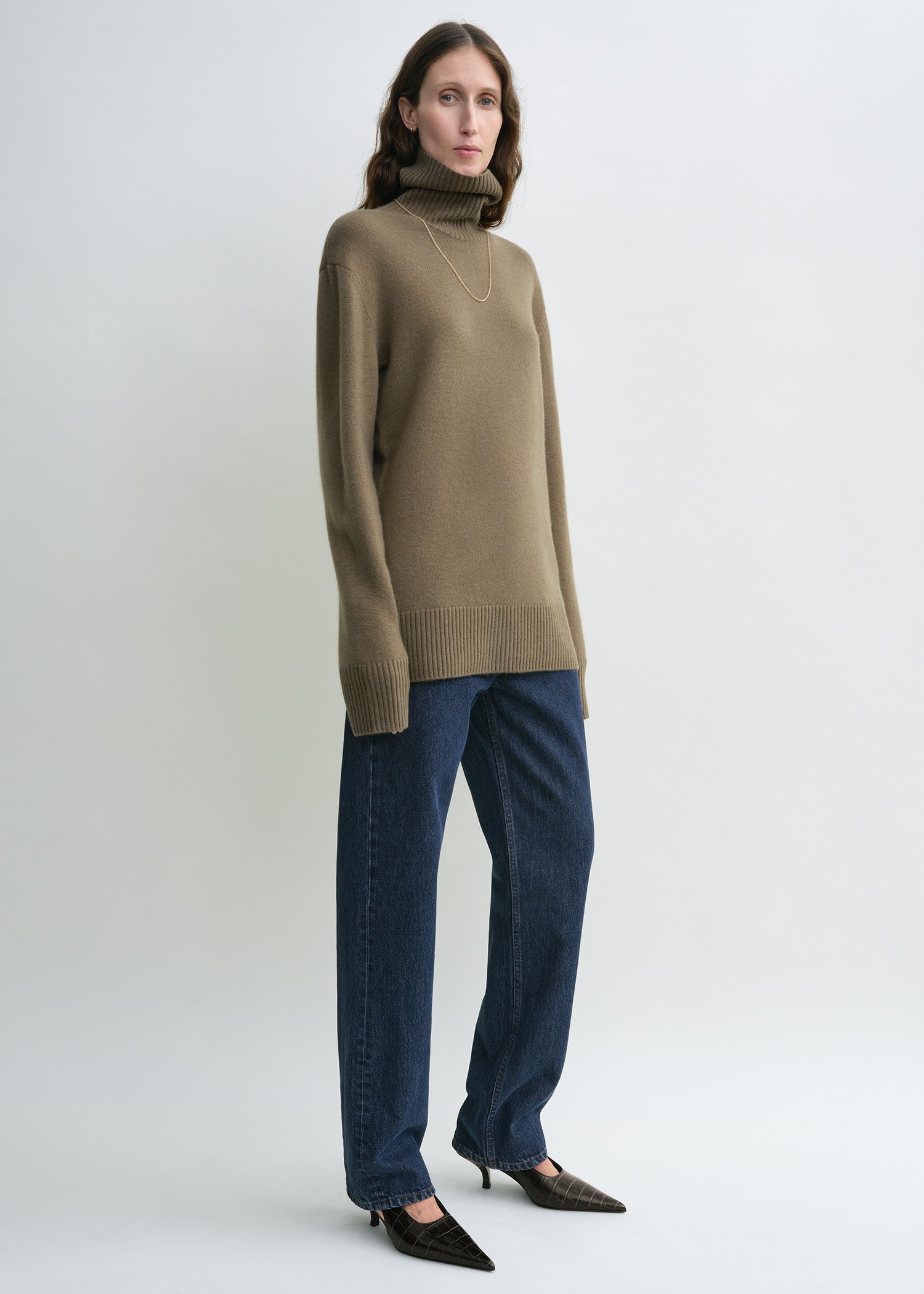 Cashmere turtleneck hazel