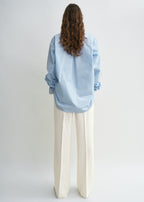 Classic tumbled shirt sky