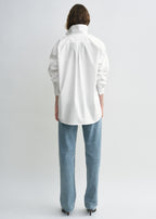 Classic tumbled shirt white