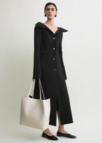 Roam leather tote stone