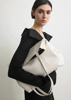 Roam leather tote stone