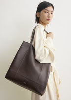 Roam leather tote brown