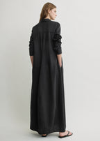 Parachute shirtdress black