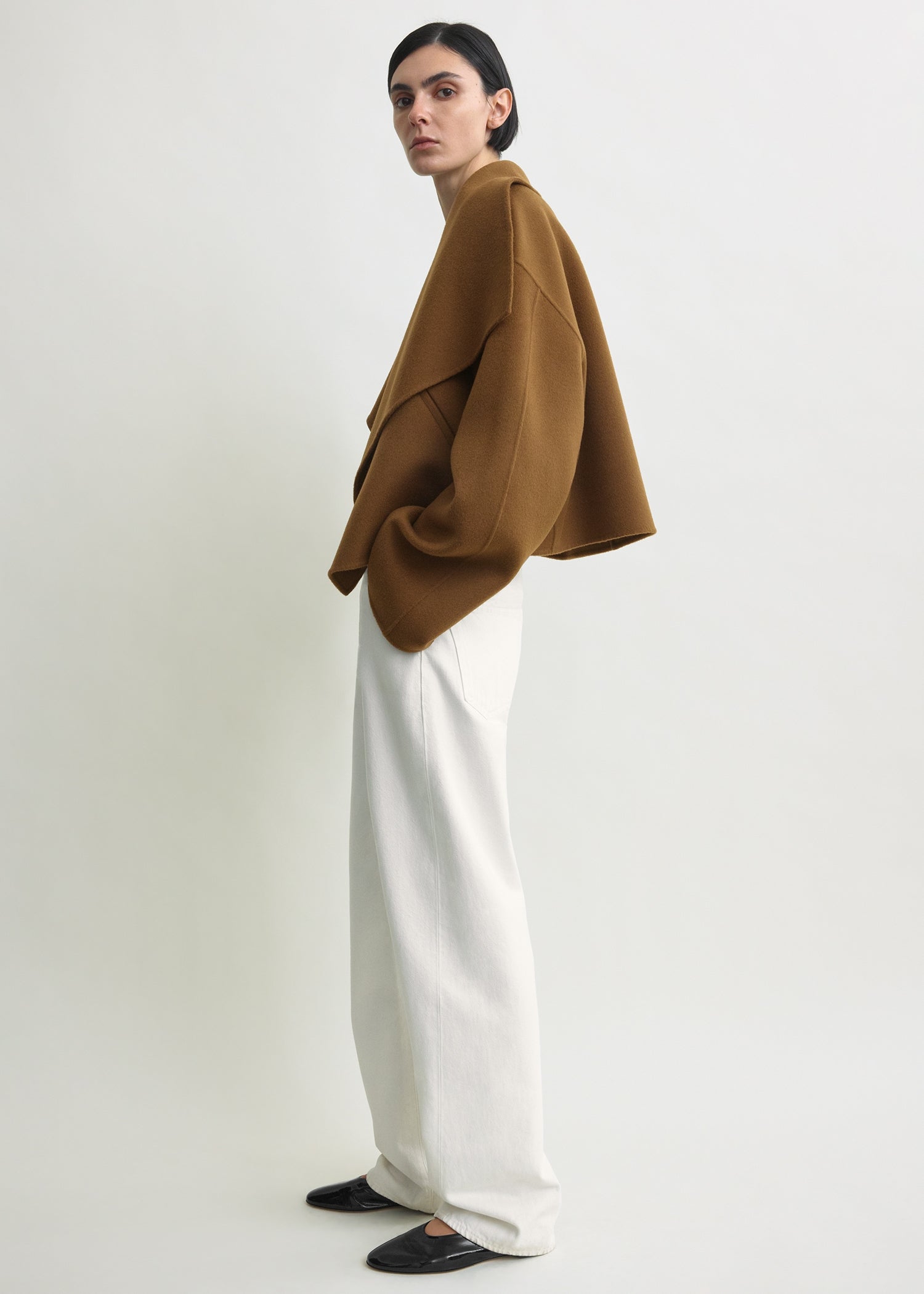 Signature doublé jacket tobacco