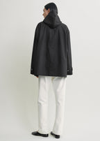 Technical scarf jacket black
