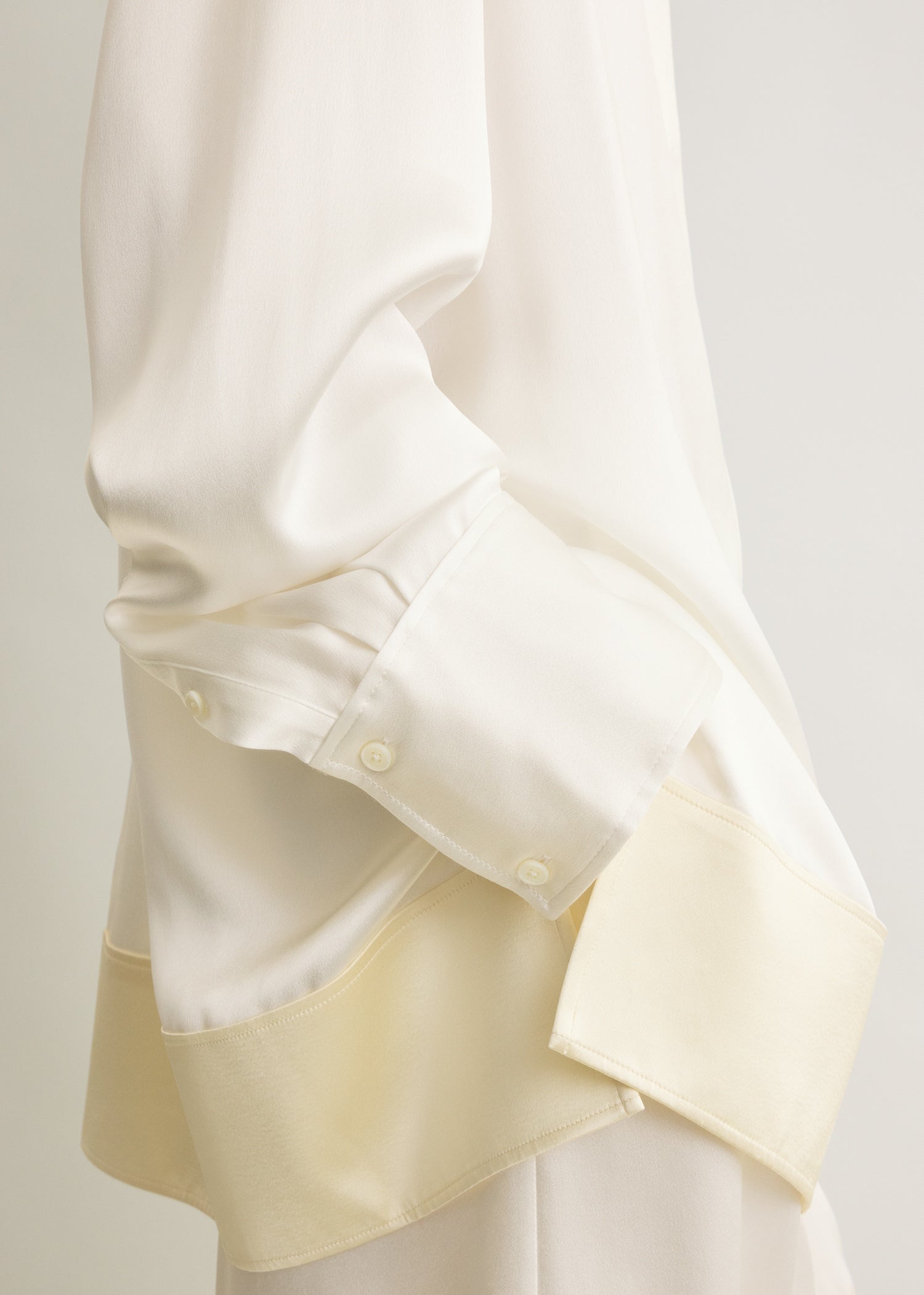 Soft tuxedo shirt white