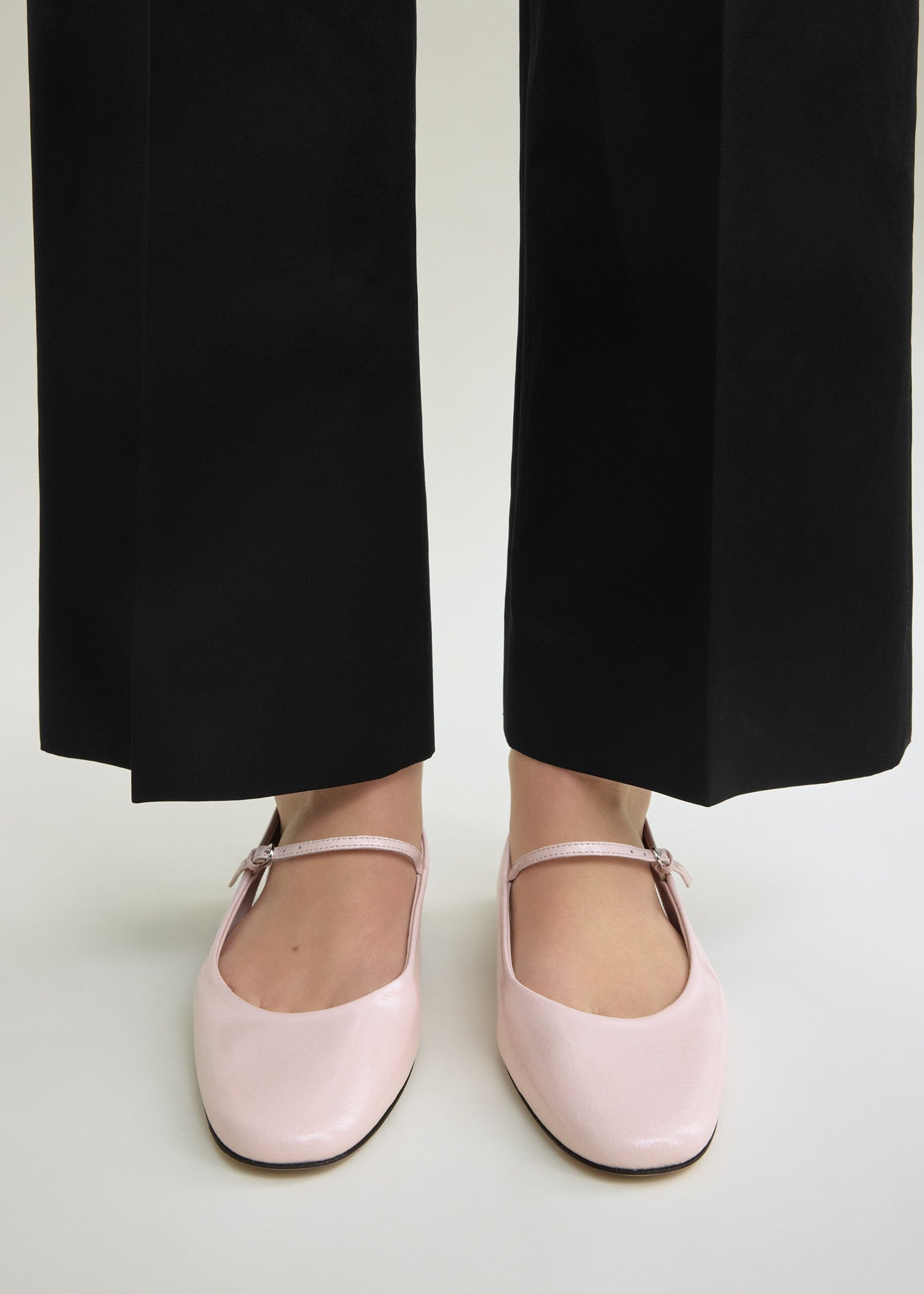 Slingback naplack mary janes flamingo